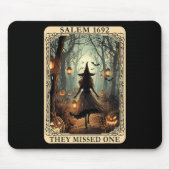 1692 Halloween Sie verpassten eine Tarot Card Wo Mousepad (Vorne)