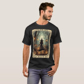 1692 Halloween Sie verpassten eine Tarot Card Wo T-Shirt (Vorne ganz)
