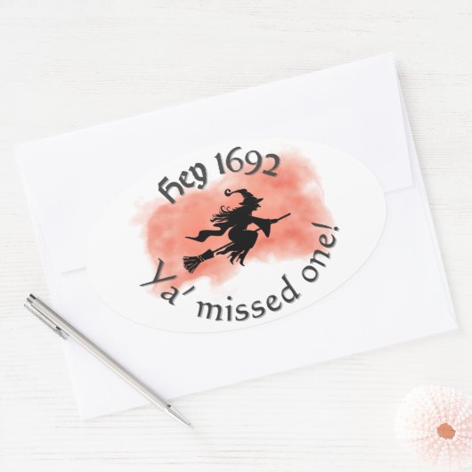 1692 vermisst eins ovaler aufkleber (Umschlag)