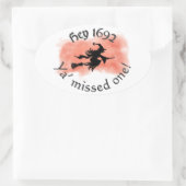 1692 vermisst eins ovaler aufkleber (Tasche)