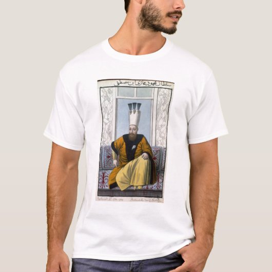 (1696-1754) Sultan Mahmud Is 1730-54, von 'einem T-Shirt (Vorderseite)