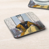 (1696-1754) Sultan Mahmud Is 1730-54, von 'einem Untersetzer (Linke Seite)