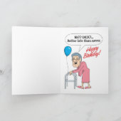 #169 Herzlichen Glückwunsch zum Geburtstag Karte (Innenseite)