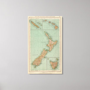 169 Neuseeland, Hawaii, Tasmanien Leinwanddruck