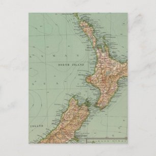 169 Neuseeland, Hawaii, Tasmanien Postkarte