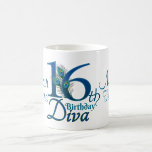 # 16 - 16. Hochzeitstag oder 15. Geburtstag Kaffeetasse