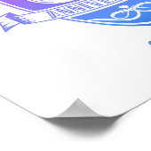 16. 16. Hochzeitstag Poster (Ecke)