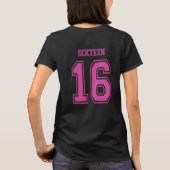 16 16 Varsity num T-Shirt (Rückseite)