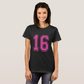 16 16 Varsity num T-Shirt (Vorne ganz)