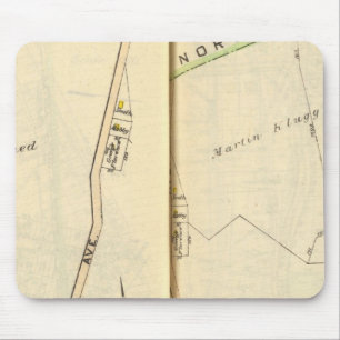16-17 Weiße Ebenen Mousepad