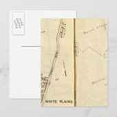 16-17 Weiße Ebenen Postkarte (Vorne/Hinten)