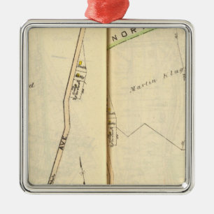 16-17 White Plains Ornament Aus Metall