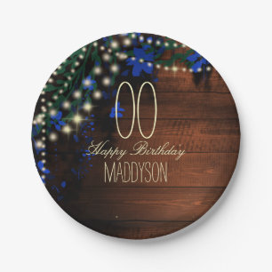 16. 18. 21. 30. 40. 50. 60. 70. Geburtstag Pappteller