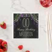 16. 18. 21. 30. 40. 50. 60. 70. Geburtstag Serviette (Beispiel)