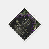 16. 18. 21. 30. 40. 50. 60. 70. Geburtstag Serviette (Ecke)