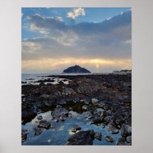 16×20 Seogwipo Küste Jeju-do Korea Fotodruck Poster