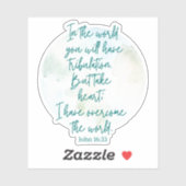 16:33 AUFKLEBER (Blatt)