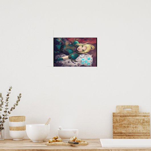 16,5" x 11" Gigi & Frostbite Poster (Küche)