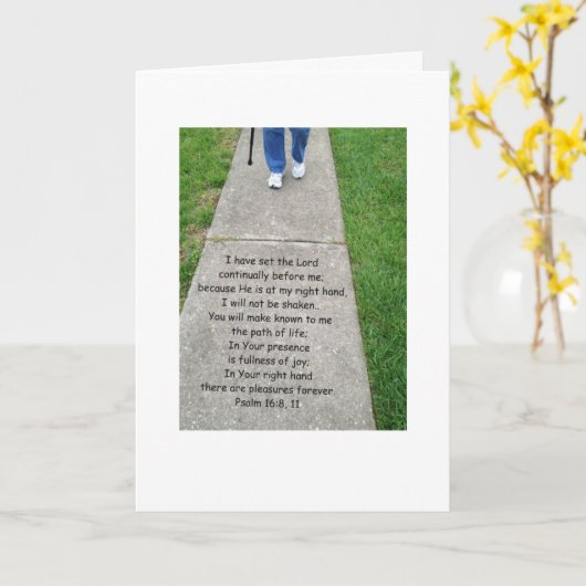 16:8,11 KARTE (Gelbe Blume)