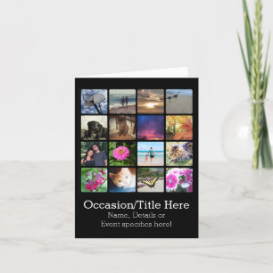 16 abgerundete Ecken FotoCollage oder Instagramm Karte