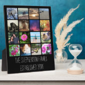 16 abgerundete Ecken Platz Foto Collage Fotoplatte (Seite)