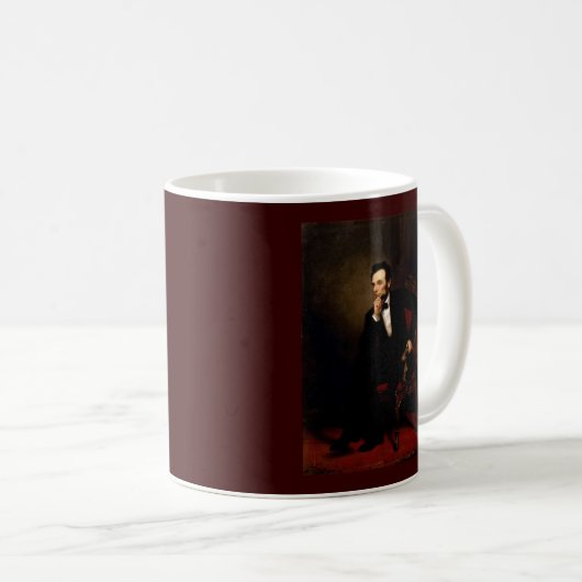 16 Abraham Lincoln Kaffeetasse (VorderseiteRechts)