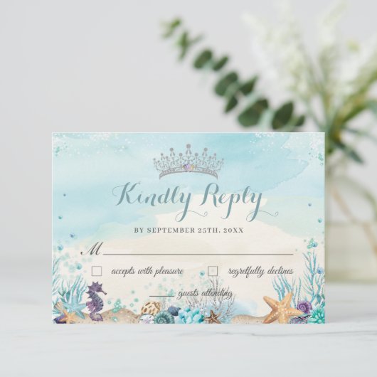 16 Antwort von Quinceañera auf das Meeresschutzgeb (Stehend Vorderseite)