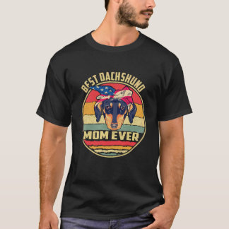 16 Beste Dachshund-Mama Aller Zeiten Vintage T-Shirt
