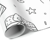 16- Birthday Packpapier Muster (Rolleneckpunkt)