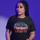 16-Bit Legend - Videospiel T-Shirt
