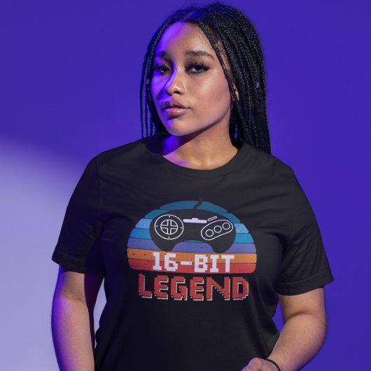 16-Bit Legend - Videospiel T-Shirt