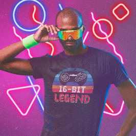 16-Bit Legend - Videospiel T-Shirt