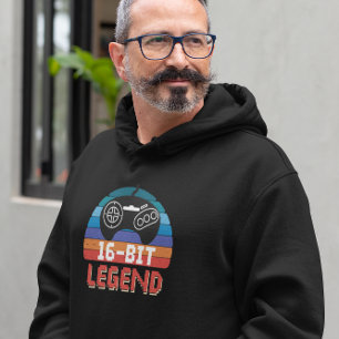 16-Bit-Legende - Retro-Videospiel Hoodie