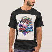 16-Bit Melting YouTube Gaming Controller T-Shirt (Vorderseite)