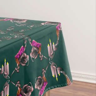 16. Blume zum Hochzeitstag Tischdecke