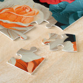 16 Blumenmuster Puzzle (Seite)