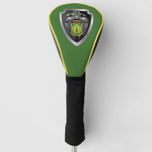 16. Brigade-Im Flugzeug Militärschild Golf Headcover (Vorderseite)