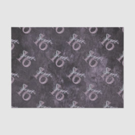 16. Dusty Pink Rose | Sweet 16 Silver Glitzer | Seidenpapier