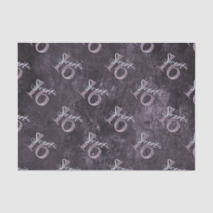 16. Dusty Pink Rose   Sweet 16 Silver Glitzer   Seidenpapier