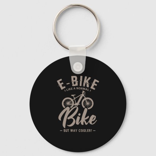 16.EBeike wie ein normales Fahrrad, aber viel Cool Schlüsselanhänger (Vorderseite)