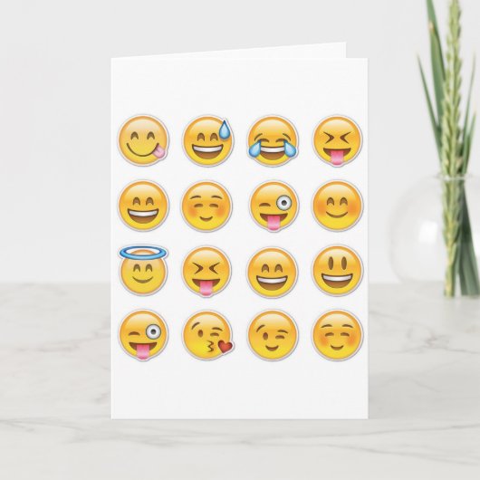 16 Emoji Karte (Vorderseite)