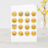 16 Emoji Karte (Gelbe Blume)