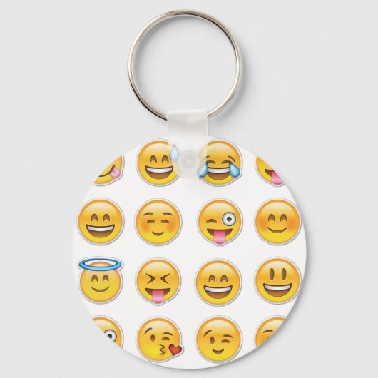 16 Emoji Schlüsselanhänger (Vorderseite)