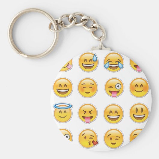 16 Emoji Schlüsselanhänger (Vorne)
