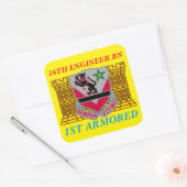 16. ENGINEER BATTALION 1. ARMORED STICKERS (Umschlag)