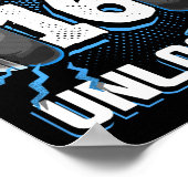 16 Entsperrtes Videospiel 16. Geburtstag PC Gaming Poster (Ecke)