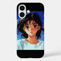 16 Fall: Unschuldiger Blick Anime Girl iPhone