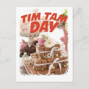 16. Februar - Tim Tam Day Postkarte