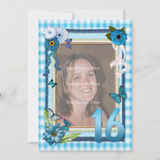16. Foto Einladung (Vorderseite)