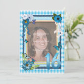 16. Foto Einladung (Stehend Vorderseite)